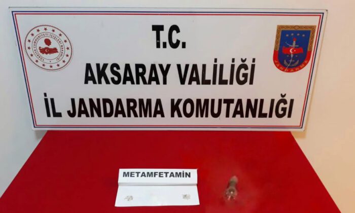 Aksaray’da Jandarma’dan uyuşturucu operasyonu