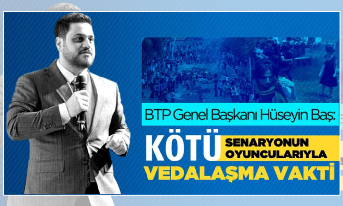 BTP lideri Baş: Çok farklı bir hesap devrede…