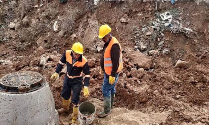 Mardin’de atık sular yer altına alındı