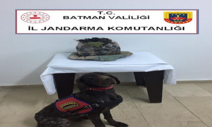 Batman kırsalında 6 kilo esrar ele geçirildi