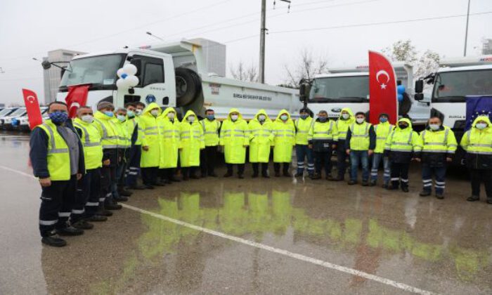 Bursa 17 milyon liralık yatırımla araç filosunu güçlendirdi